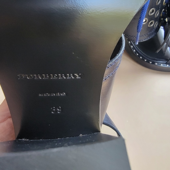 Burberry Beverley sandal new in box 39 9 - Picture 4 of 11